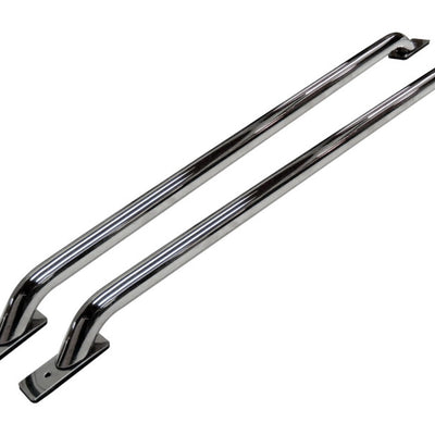 Go Rhino 97-14 Ford F-150 Stake Pocket Bed Rails - Chrome