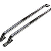 Go Rhino 04-15 Nissan Titan King/CC 6.5ft Std Bed Stake Pocket Bed Rails - Polished