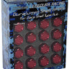 Project Kics Leggdura Racing Shell Type CL35 - Red (20pc)