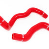 Torque Solution 2016+ Ford Focus RS Silicone Radiator Hose Kit - Red