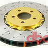 DBA 05-10 Mustang GT V8 Shelby Edition Front Drilled & Slotted 5000 Series 2 Piece Rotor Assembled w