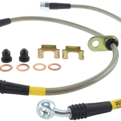 StopTech 13-13 Honda Civic EX Rear SS Brake Lines