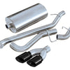 Corsa 2002-2006 Chevrolet Avalanche 5.3L V8 3in Sport Cat-Back Exhaust w/ twin 4in Black Tips