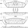 StopTech Street Touring 10-11 Ford F-150 Rear Brake Pads