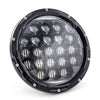 Letric Lighting 7in Led Aggressive Headlght Blk