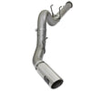 aFe LARGE BORE HD 5in 409-SS DPF-Back Exhaust w/Polished Tip 2017 Ford Diesel Trucks V8 6.7L (td)