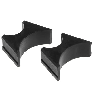 Prothane Universal Shock Reservoir Mounts - 1.5/3.0 Diameter - Black