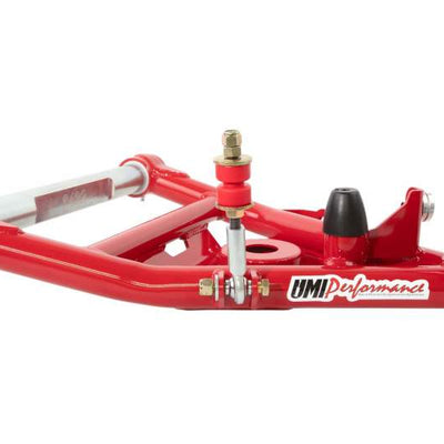 UMI Performance 73-87 GM C10 Street Performance Lower Control Arms - Red