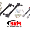 BMR 16-17 6th Gen Camaro Front and Rear Sway Bar End Link Kit - Black Hammertone