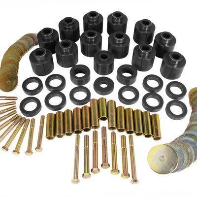 Prothane 81-86 Jeep CJ8 1in Lift Body Mount - Black