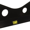 OMP Couple Of Seat Brackets With Lateral Attachments Steel Thick 3 mm Black