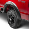 Bushwacker 23-24 Ford F-250/350 SuperDuty Extend-A-Fender Style Flares 2pc Rear - Black