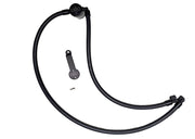J&L 20-25 Jeep Wrangler 2.0L Driver Side Oil Separator 3.0 - Black Anodized