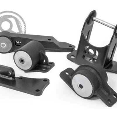 Innovative 00-07 Honda Insight K-Series Black Steel Mounts 75A Bushings (K20 Engine and Trans)