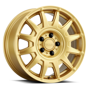 Raceline 401GD Aero 17x8in / 5x114.3 BP / 40mm Offset / 72.62mm Bore - Gloss Gold Wheel