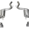 Corsa 2018-2023 Ford Mustang V8 5.0L 3in Axle-Back Dual Rear Exit w/ 4in Polished Pro-Series Tips