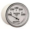 AutoMeter Gauge Water Temp 2-1/16in. 250 Deg. F Elec Old Tyme White II