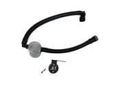 J&L 15-25 Ford Transit 150/250/350 3.5L EcoBoost Passenger Side Oil Separator 3.0 - Clear Anodized