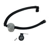 J&amp;L 15-24 Ford Transit 150/250/350 3.5L EcoBoost Passenger Side Oil Separator 3.0 - Clear Anodiz