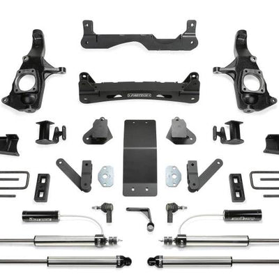 Fabtech 11-19 GM 2500HD 2WD/4WD 4in Basic Sys w/Dlss Resi Shks