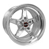 Race Star 92 Drag Star 15x10.00 5x4.50bc 6.25bs Direct Drill Polished Wheel