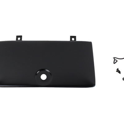 Kentrol 72-86 Jeep CJ Glove Box Door Use with OE Key Lock - Powdercoat Black
