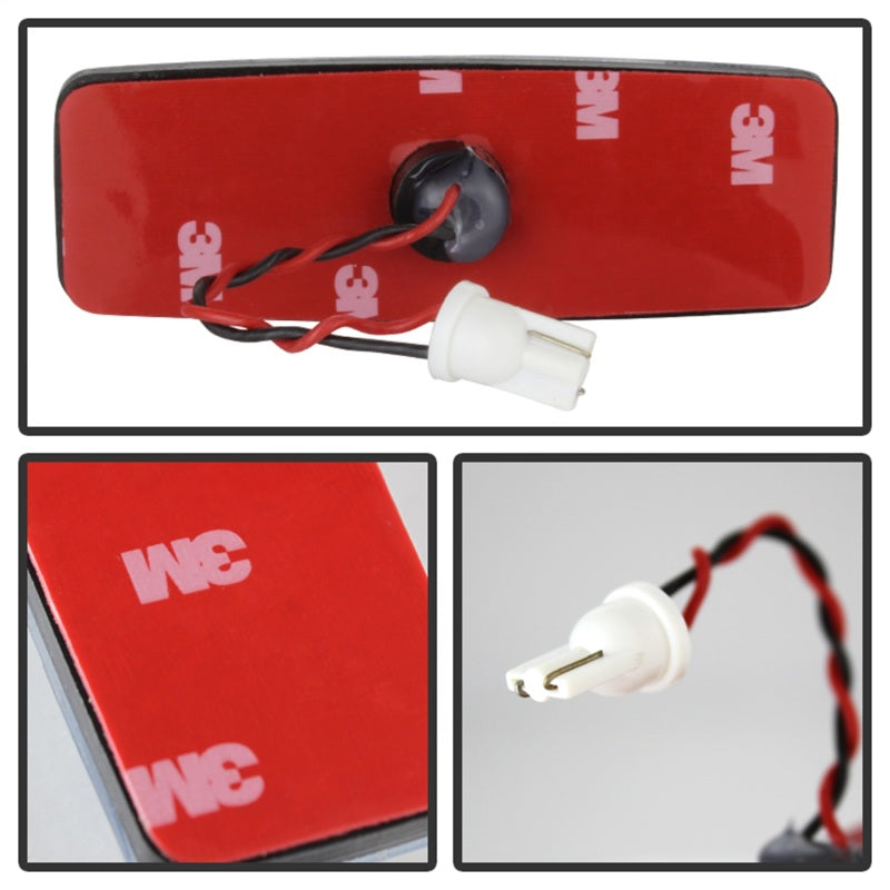 xTune Dodge Ram 94-02 Dually 2 Red LED+2 Amber LED Fender Lights 4pcs Smoke ACC-LED-DR94-FE-SM