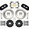 Wilwood AERO4 Rear Kit 14.00 2007-2011 BMW E90 Series w/Lines