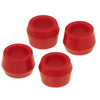 Prothane Universal Shock Bushings - Small Hourglass - 3/4 ID - Red