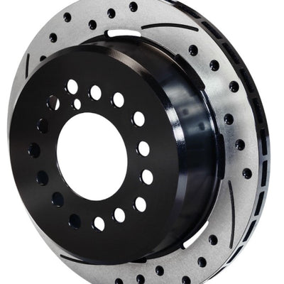 Wilwood Rotor-1.91in Offset-SRP-BLK-Drill-LH 11.00 x .810 - 5 Lug