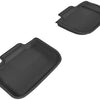 3D MAXpider 2011-2020 Dodge/Chrysler Charger/300/300C Kagu 2nd Row Floormats - Gray