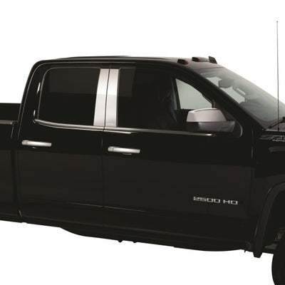 Putco 14-14 GMC Sierra HD - (Crew Cab) - 4pcs - SS Pillar Posts