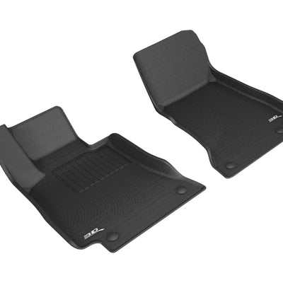 3D MAXpider 2018-2020 Mercedes-Benz E-Class Coupe C238 Kagu 1st Row Floormat - Black