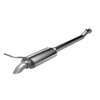 QTP 07-18 Jeep Wrangler JK 3.6/3.8L 304SS AR3 Crawler Exhaust