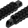 Roland Sands Design Foot Pegs Billet Traction - Black Ano