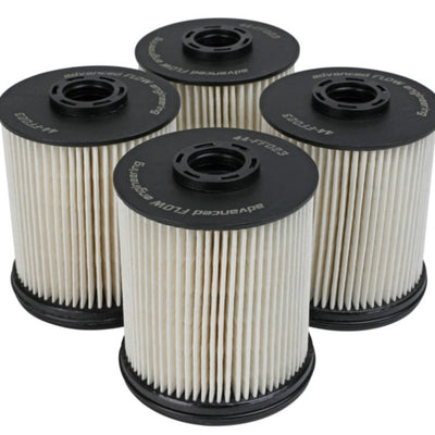 aFe ProGuard D2 Fuel Filter; GM Diesel Trucks 17-21; V8 6.6L L5P - 4 Pack