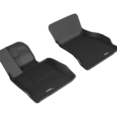 3D MAXpider 2018-2019 BMW 6 Series Gran Turismo Kagu 1st Row Floormat - Black