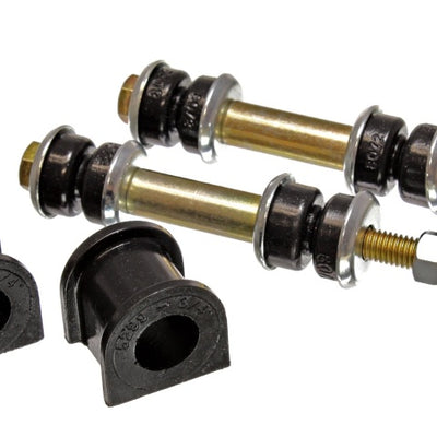 Energy Suspension 90-96 Ford Escort/ZX2 Black 3/4in Rear Sway Bar Bushing Set (Inc Endlink Bushings)