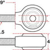 SPC Performance XAXIS Rod End Ball Joint