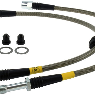 StopTech 09 Audi A4 Sedan / 08-10 A5-S5 Rear Stainless Steel Brake Line Kit