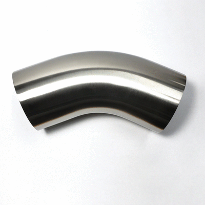 Stainless Bros 4in Diameter 1D / 4in CLR 45 Degree Bend Leg Mandrel Bend