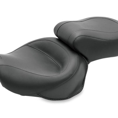Mustang 06-17 Harley Dyna Wide Touring 1PC Seat - Black