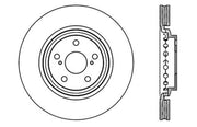StopTech Drilled Sport Brake Rotor