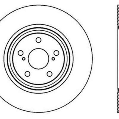 StopTech Drilled Sport Brake Rotor