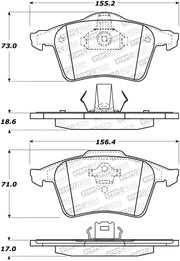 StopTech Street Brake Pads