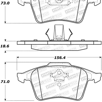 StopTech Street Brake Pads
