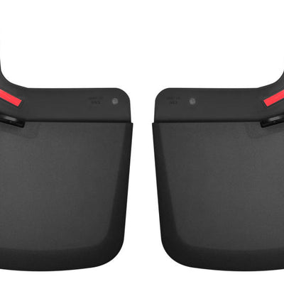Husky Liners 17 Ford F-250 Super Duty / F-350 Super Duty Rear Mud Guards (w/ Flares) Black