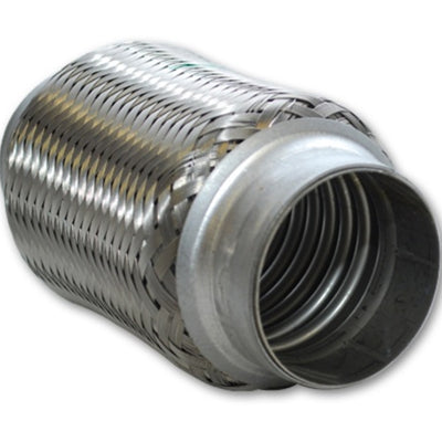 Vibrant SS Flex Coupling without Inner Liner 2.5in inlet/outlet x 6in long