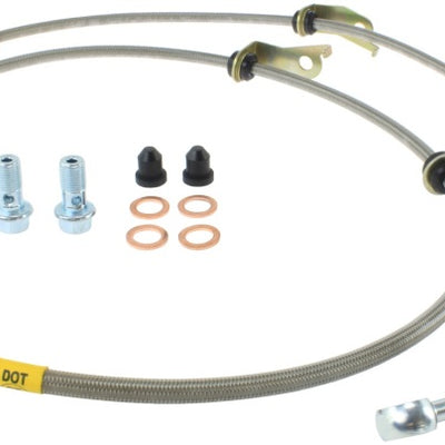 StopTech 11-17 Lexus CT200h Stainless Steel Front Brake Lines