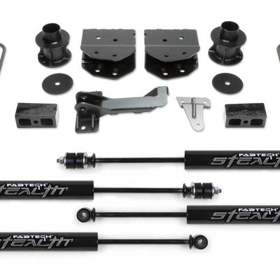 Fabtech 05-07 Ford F250/350 4WD 4in Budget Sys w/Stealth